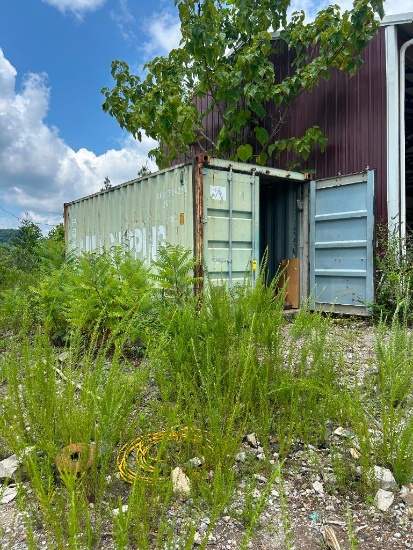 MS20MA Conex Box & Contents of Assorted Cat Parts (LAUREL BRANCH LOCATION; Coordinates: 37.41254