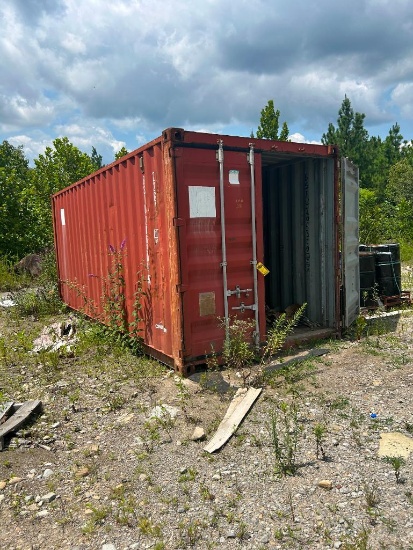 DC20-52 Conex Box & Contents of Cat Parts & Hydraulic Hoses (LAUREL BRANCH LOCATION; Coordinates: