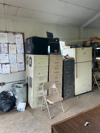 Contents of Building, Refrigerators, File Cabinets, & Desks (LAUREL BRANCH LOCATION; Coordinates: