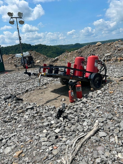 Carry On Single Axel Trailer, Model 5 x 8 SP (LAUREL BRANCH LOCATION; Coordinates: 37.38830 Deg. N