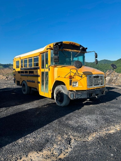 2002 Freightliner School Bus, VIN 4UZAAAWB4V43CL72131, Cummins Inline 6-Cylinder Diesel Engine,