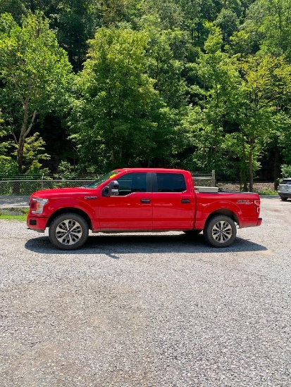 2018 Ford F-150 STX Pick-Up Truck, 2.7 L V-6 Engine, Automatic Transmission, 4 X 4, Crew Cab, Short