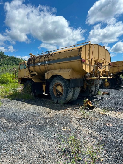 Cat 773 B Water Truck, 10,000 Gallon Tank, Parts Machine, Information N/A (LAUREL BRANCH LOCATION;