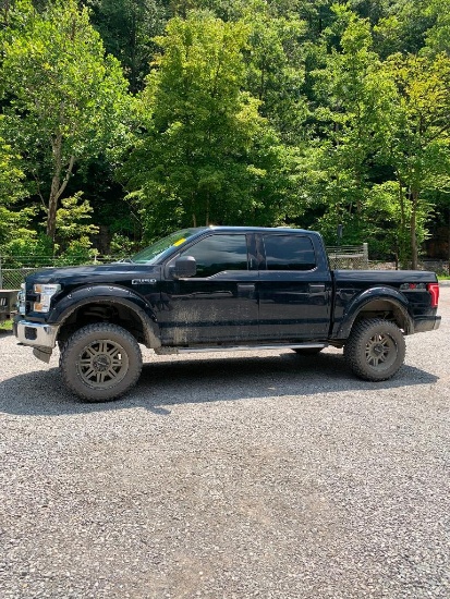2017 Ford F-150 XLT Pick-Up Truck, 5.0 L V-8 Engine, Automatic Transmission, 4 X 4, Crew Cab,