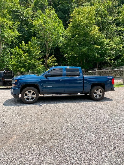 2017 Chevrolet Silverado 1500 Pick-Up Truck, Z-71 Package, 5.3 L V-8 Engine, Automatic Transmission,