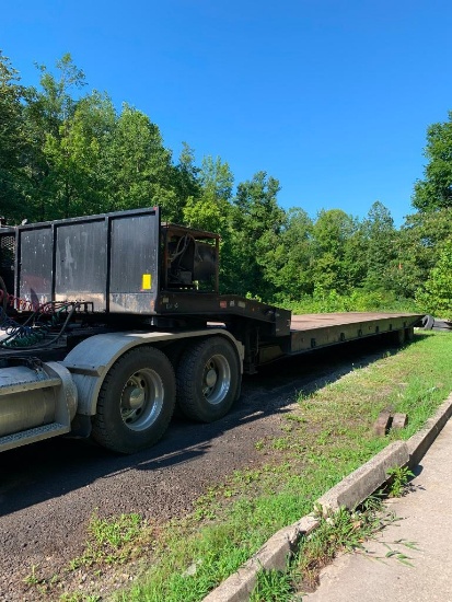 2001 Talbert Rollback Trailer, Dual Axle, 88,180 Lb. GVWR, VIN# 10FG0502911020477 (BIGGS OFFICE