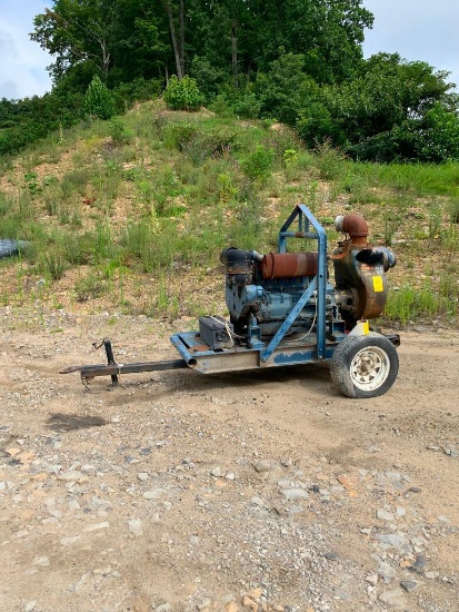 Gorman Rupp 6" Trash Pump, Deutz Diesel Engine (LOCATION: 172 ALLEN BRANCH RD., JAMBOREE, KY 41553;