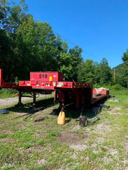 1986 Transcraft Step-Deck Trailer, Model DDTX 36-16-42-6, Dual Axle, 95,000 Lb. GVWR, VIN#
