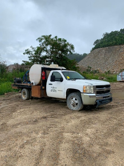 2010 Chevrolet 3500HD Flatbed Truck, Automatic Transmission, 4 X 4, Standard Cab, VIN