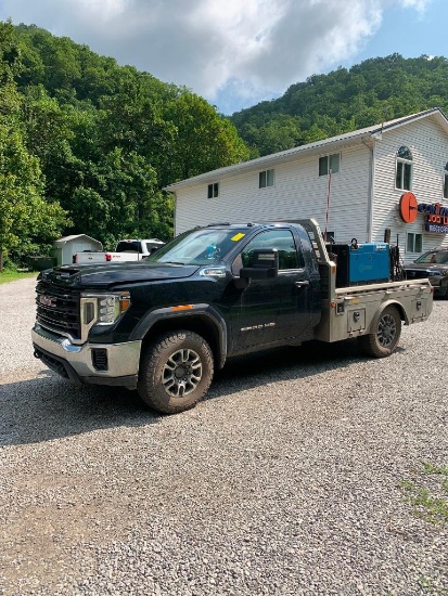 2022 GMC 3500 HD Mechanics Truck, 6.6 L V-8 Engine, Automatic Transmission, 4 X 4, Standard Cab,