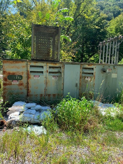 Scrap Lot; Cylinders, Fire Extinguishers, Assorted Caterpillar Parts, CAT Enggine, Gorman-Rupp