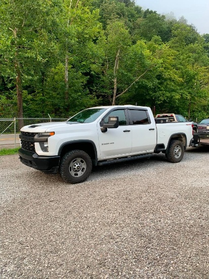 2022 Chevrolet 2500 HD Pick-Up Truck, 6.7 L Duramax Engine, Automatic Transmission, 4 X 4, Crew Cab,