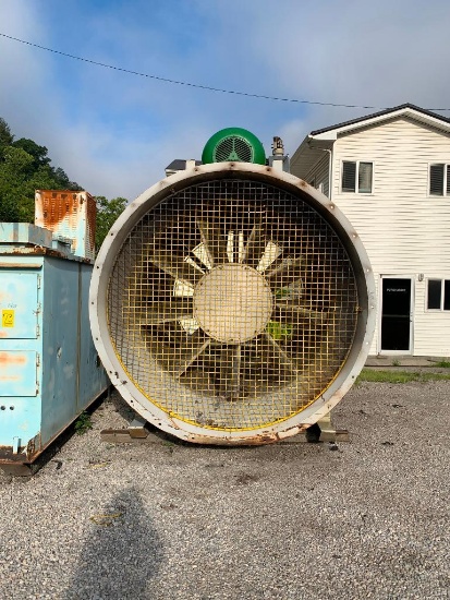 Pauls Repair Shop Inc. Fanone Blower, Model Pf-84-400, S/N 5073, 400-Hp Motor, 480 V, 1800 Rpm, 449T