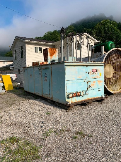 Pemco Corp. Sil Pak Power Supply Transformer, Model SS-3750, S/N 05417-1187, 3750 KVA, Primary Volt