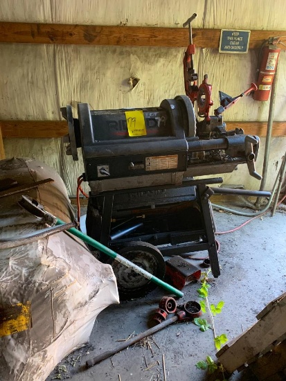 Ridgid Electric Pipe Threader, Pipe Bender, Manual Pipe Threader & Dies (BIGGS OFFICE LOCATION -