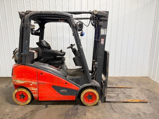 2020 Linde 4,500-Lb. Capacity Forklift, Model H20CT/600, S/N H2X39100330/2020, LPG Fuel, Non Marking