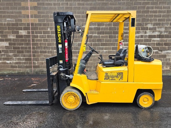 Hyster 12,000 Lb. Forklift, Model S120XM, sn F004V03201C, Sideshift, Monotrol Throttle, 185" Lift