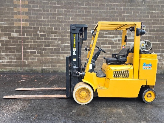 Hyster 12,000 Lb. Forklift, Model S120XMS-PRS, sn F004V02538B, Sideshift, Monotrol Throttle, 163"