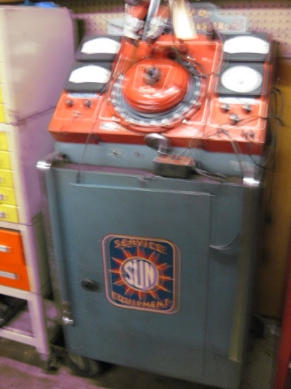 Sun Model 506 Distributor Tesing Station Vintage RA