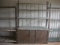 3 Shelf Gray Marble Rack with under Cabinet 19