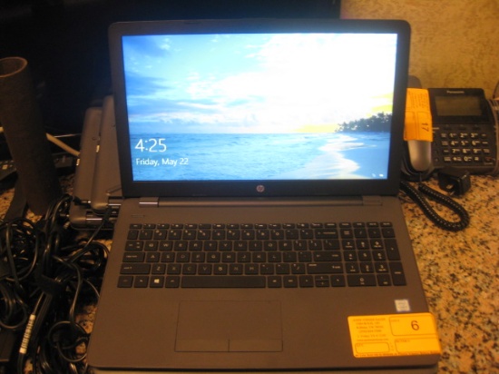 HP Laptop Computer i5 7 gen and power cord