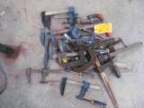 Lot Misc Irwin Bar Clamps and C Clamps