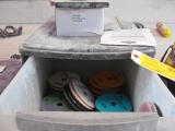 Plastic drawer new Polishing Disks