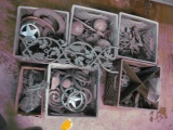 6 Crates cast iron finials