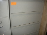 4 Drawer Lateral File and Contents Office Supplies