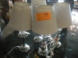 Small Silver Glass Lamps