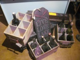 Wine Bottle holders and small trunk