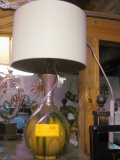 Green and Gold Lamp