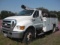 2007 Ford F-750 Service Truck Cummins 5.9 Diesel Oometer 228,625 10K Front 21K Rear 295/75/r22.5 VIN