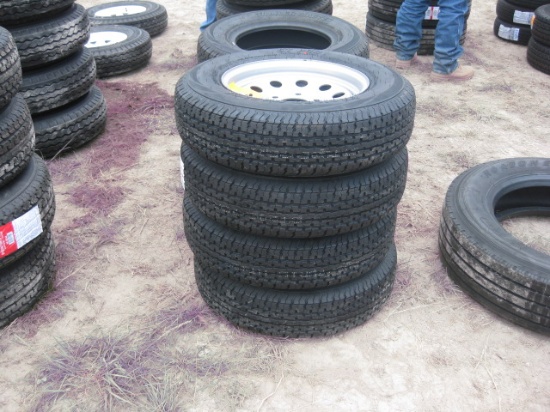 Trailer Master ST205/75R15 Trailer Wheels and Tires new