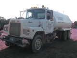 1979 Mack Model DM600 Water Truck 2016 Tank VIN DM685S43473