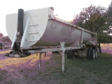 2005 CSTI Model HRD-32 Half Round End DumpTrailer VIN 1C93532235S770149