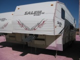 Salam LE Sport 5th Wheel Trailer used for mud logging Look at photos VIN 4X4FSTH298R396314  LOCATION