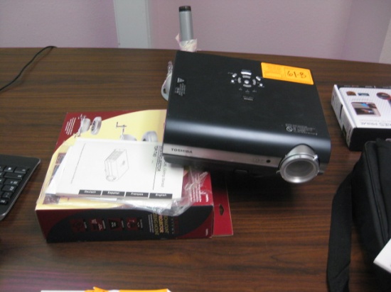 Toshiba Model XJ-S10 LCD Projector and Ceiling Mount Located in Temple Texas