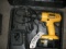 Dewalt drill batter charger and case