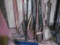 Large Lot Shovels Pick hammer brooms etc