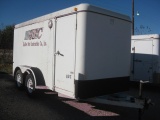 2001 WW 14' Tandem Axle Enclosed Trailer