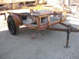 Home made 5x8 Single Axle Utility Trailer