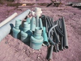 Lot Misc PVC Pipe and reducers