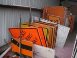 Approx. 120 Traffic Control Signs