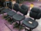 (4) Black Task Chairs