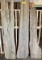 (3) Peck Sinker Cypress Planed 2 sides 82 x 13 x 1-1/4,  82 x 12 x 1-1/4,  72 x 8 x 1-1/4