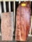 (2)  Honduran Mahogany  43 x 13 x 1-1/2,  32 x 13 x 1-5/8