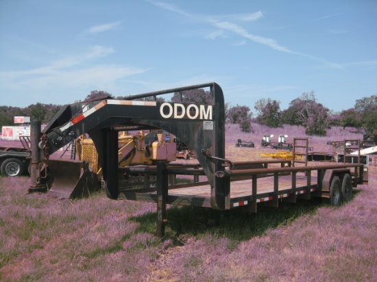 2005 Odem 24' Goosenecl with Ramps 14k gvw