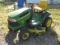 John Deere Model LA130 Ridding Lawnmower 21 hp Gas 48