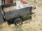 Small Single Axle Trailer with Small Delta Tool box